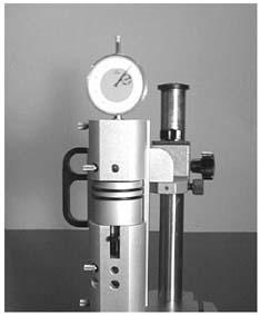 The DG 25 in vertical position